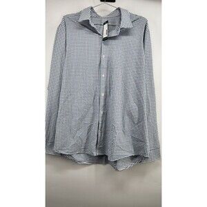 Hawker Rye Men's XL Short Blue Performance Prep Shirt NWT